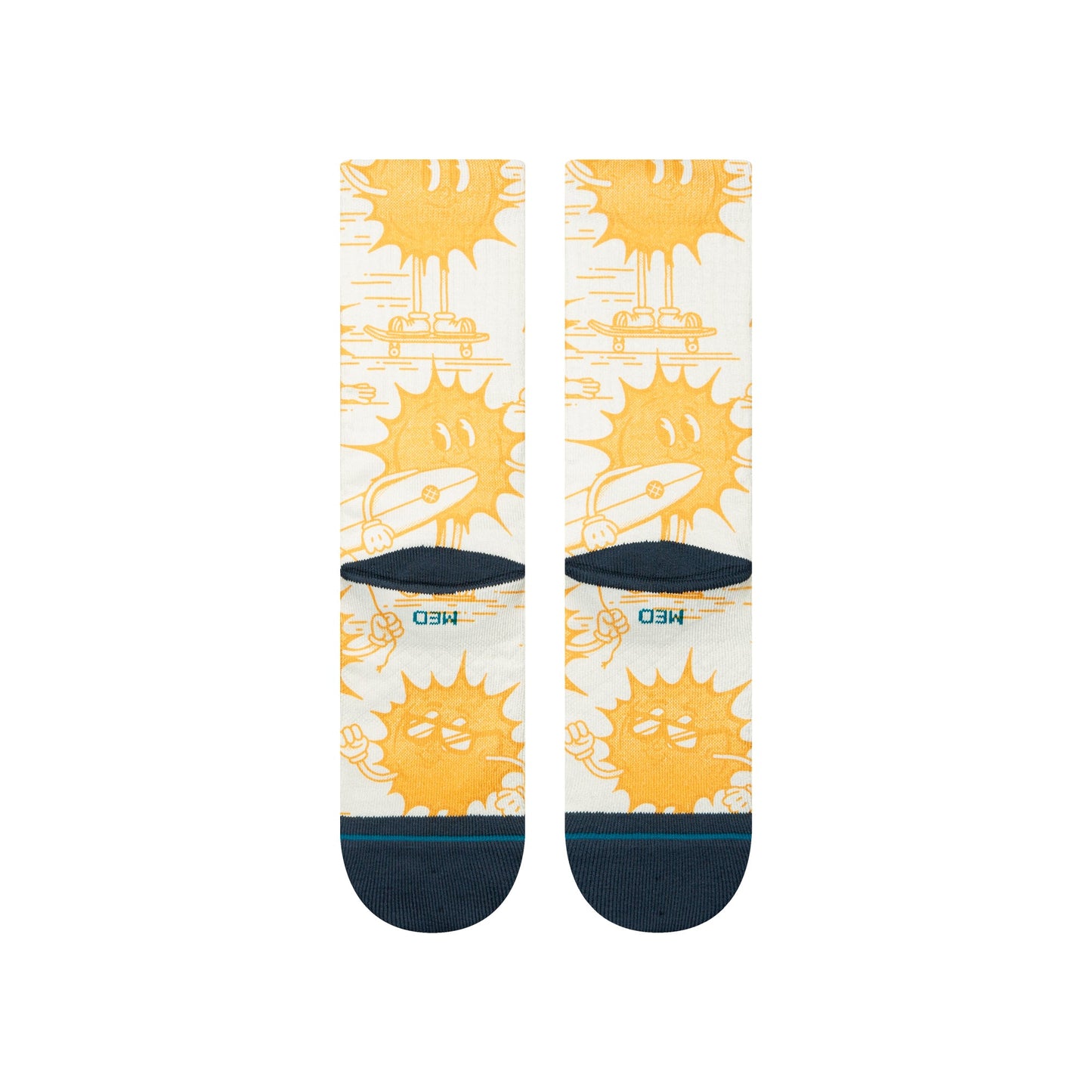 Stance Sonnys Crew Sock Yellow