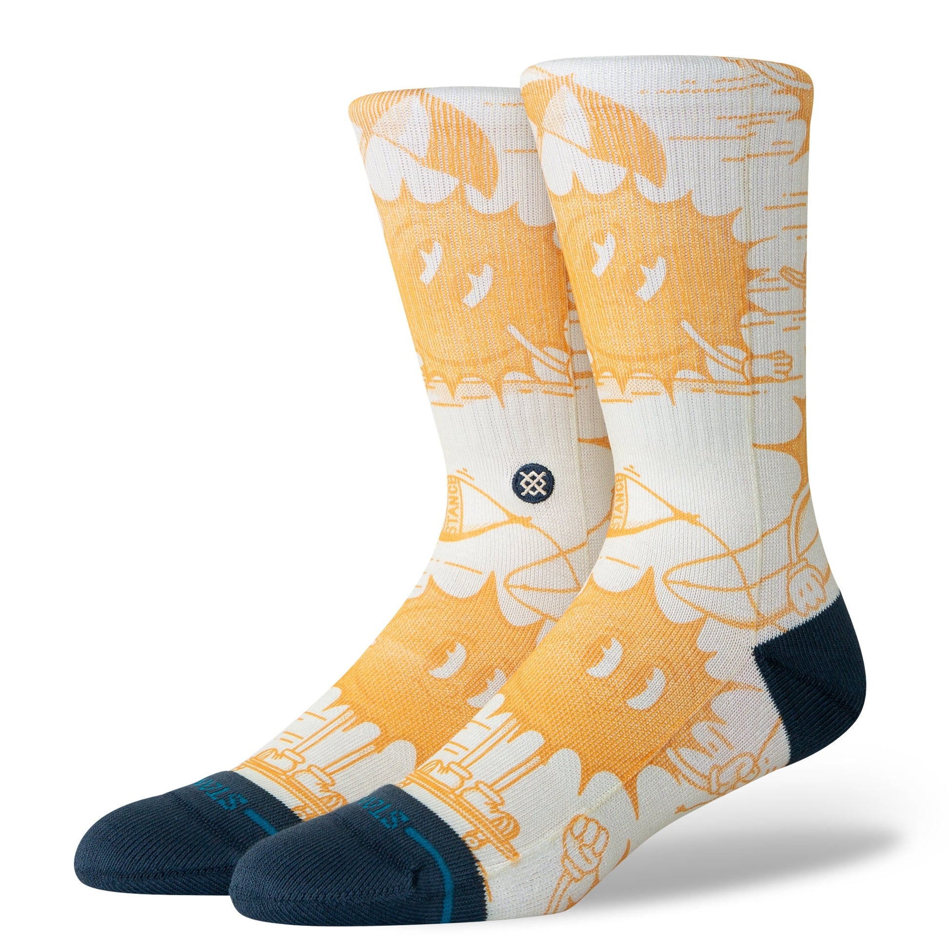 Stance Sonnys Crew Sock Yellow