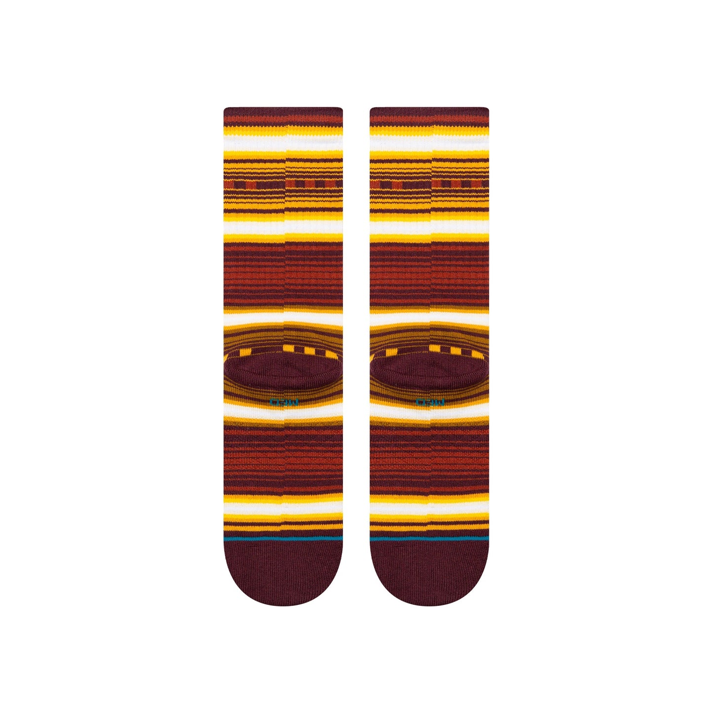 Stance Windy Pine Crew Sock Rust