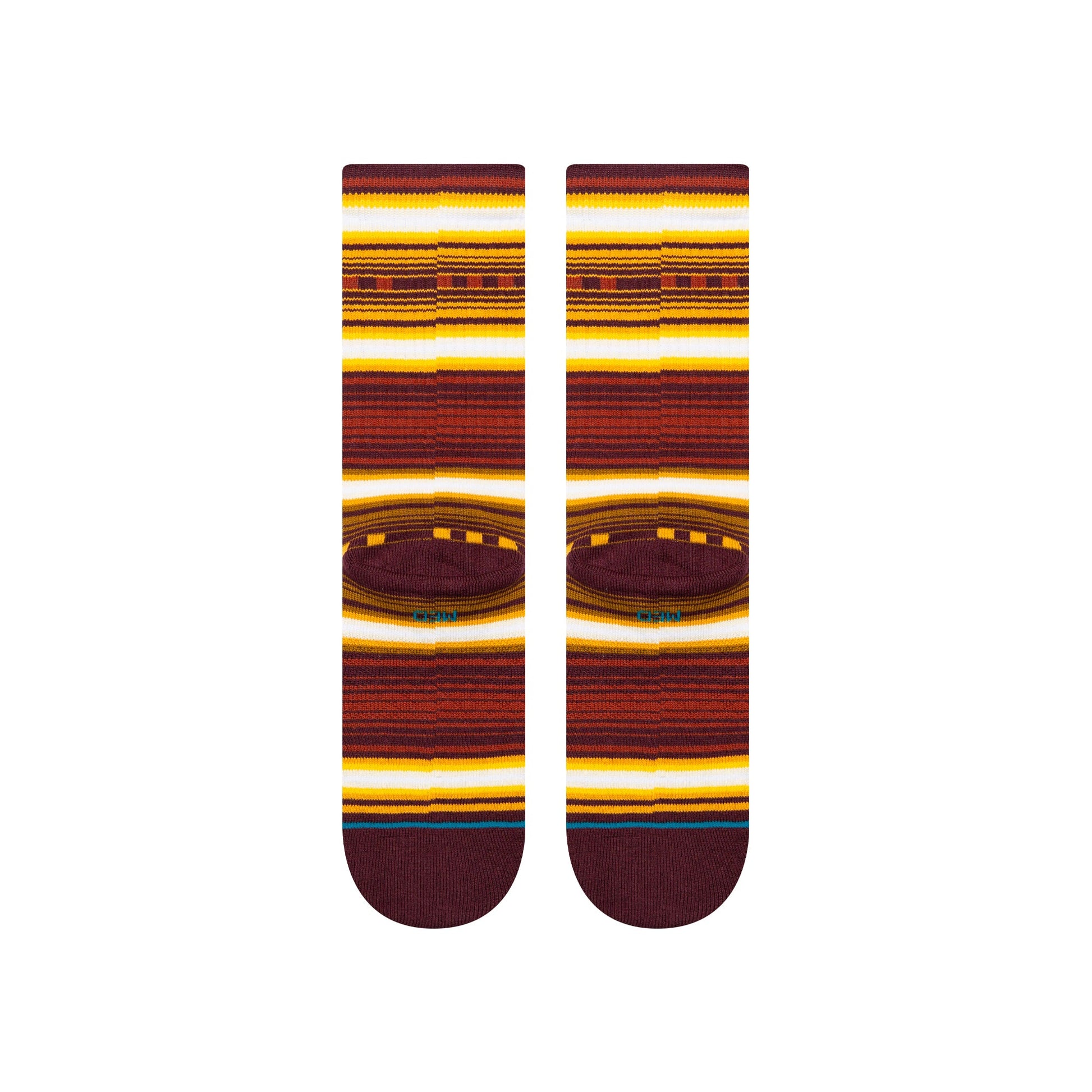 Stance Windy Pine Crew Sock Rust
