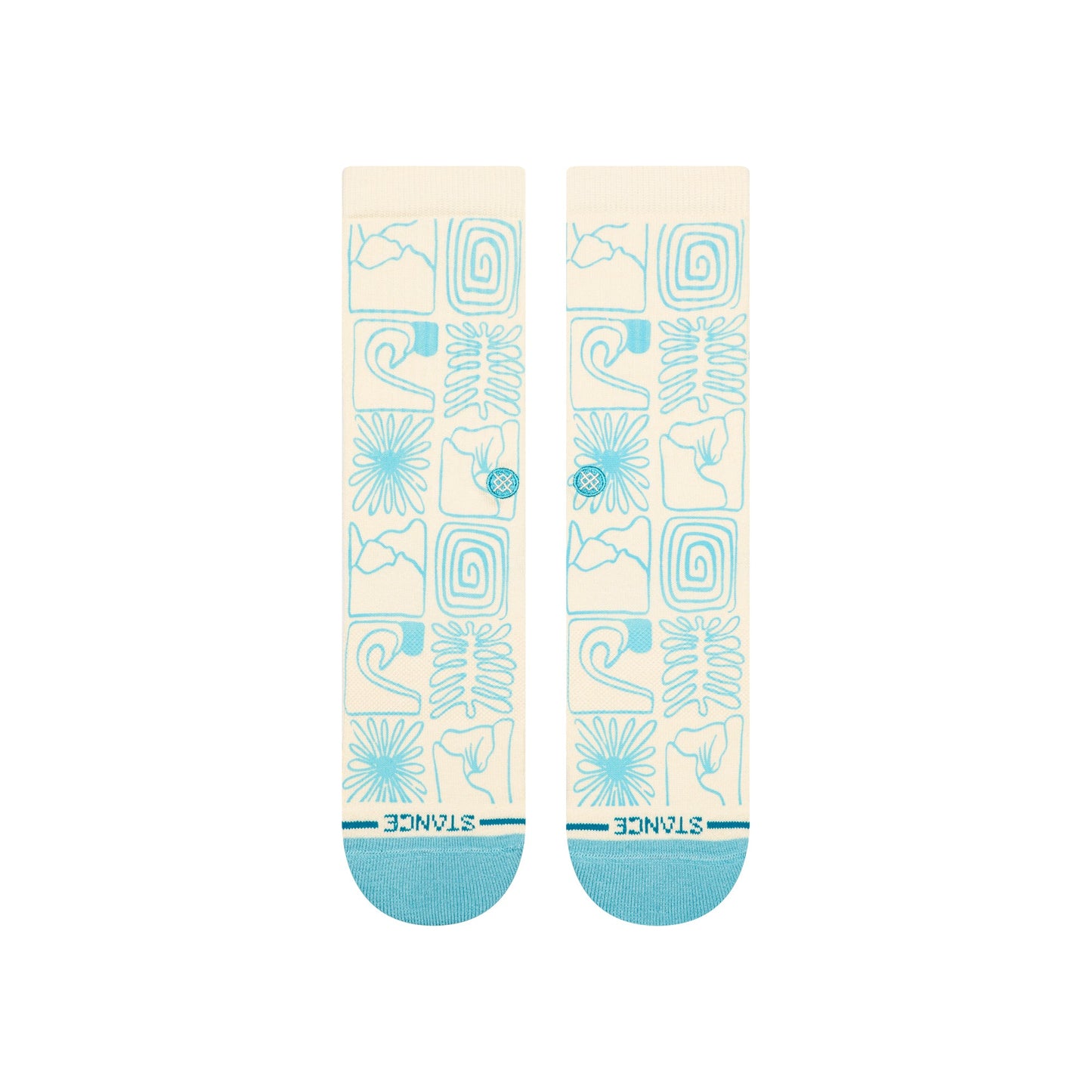 Tested Everywhere Crew Sock Canvas