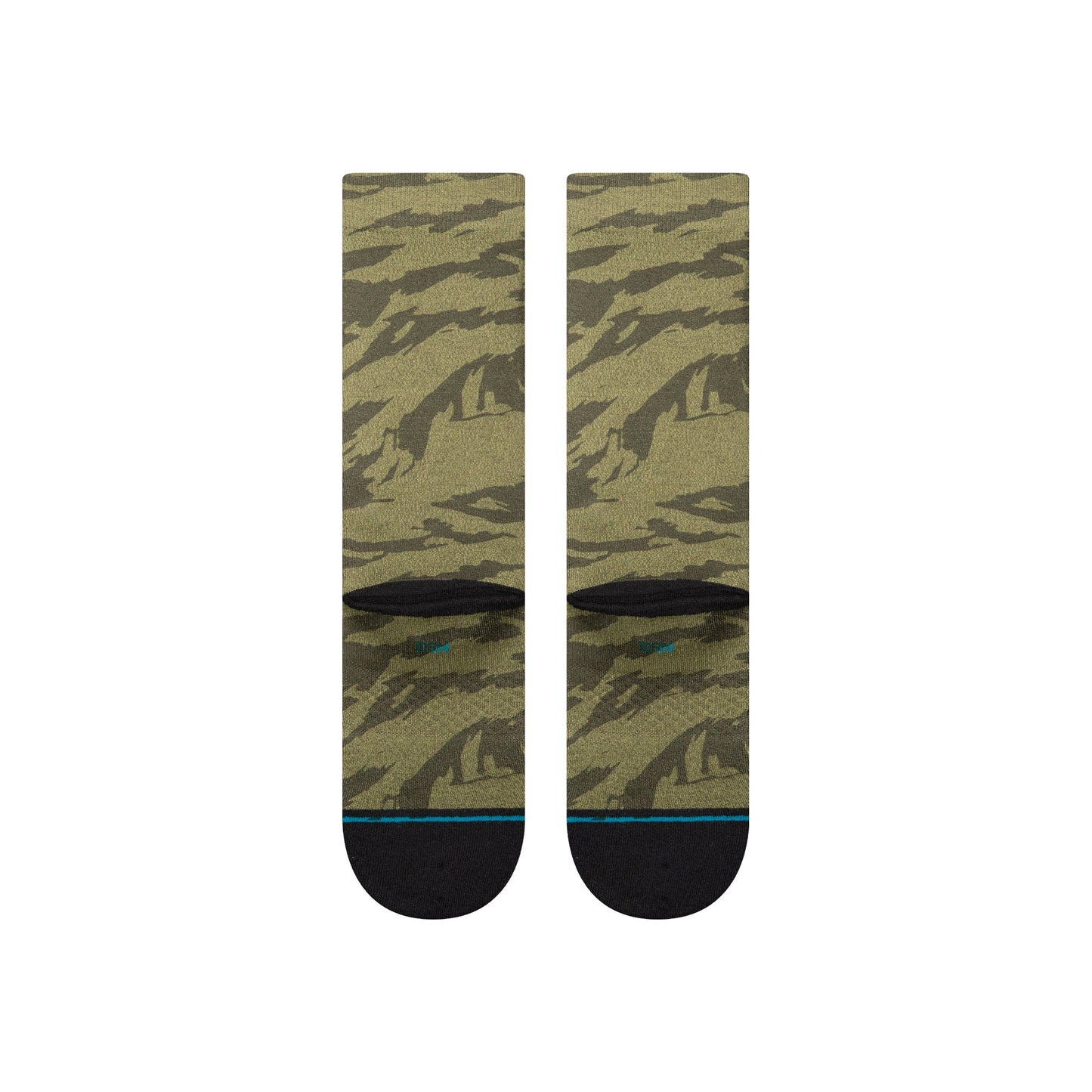Stance Camoblend Crew Sock Dark Green