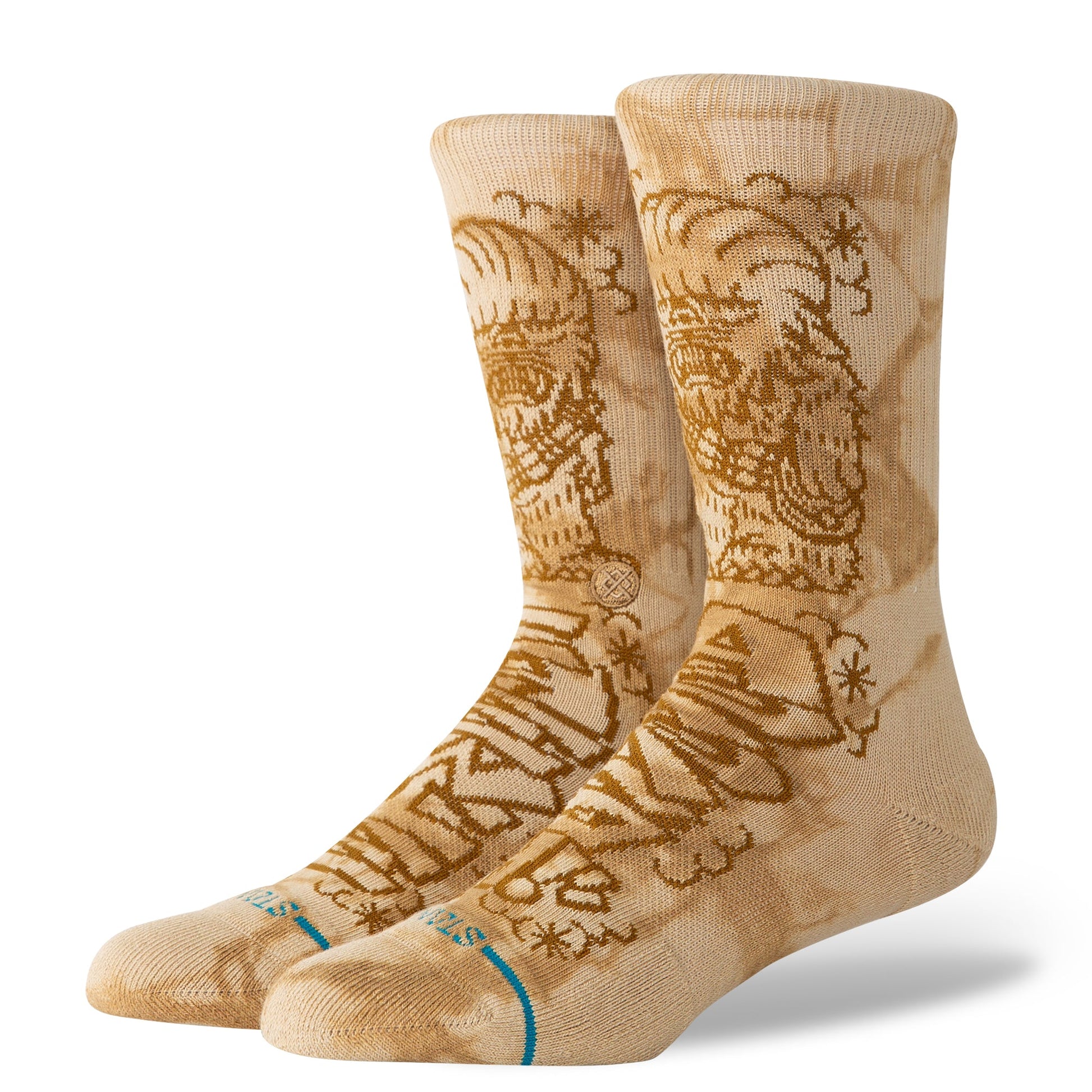 Stance Dj Chewie Crew Sock Sand