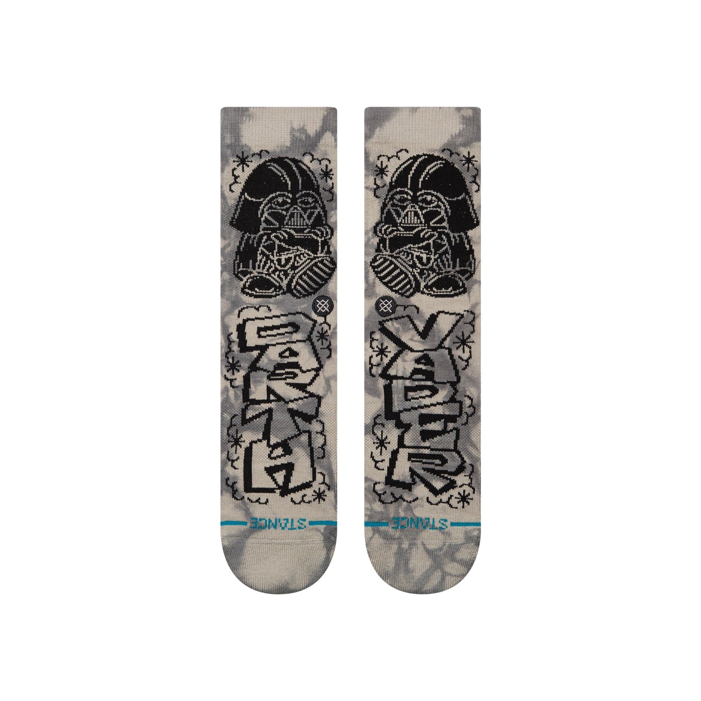 Stance Dj Darth Crew Sock Black