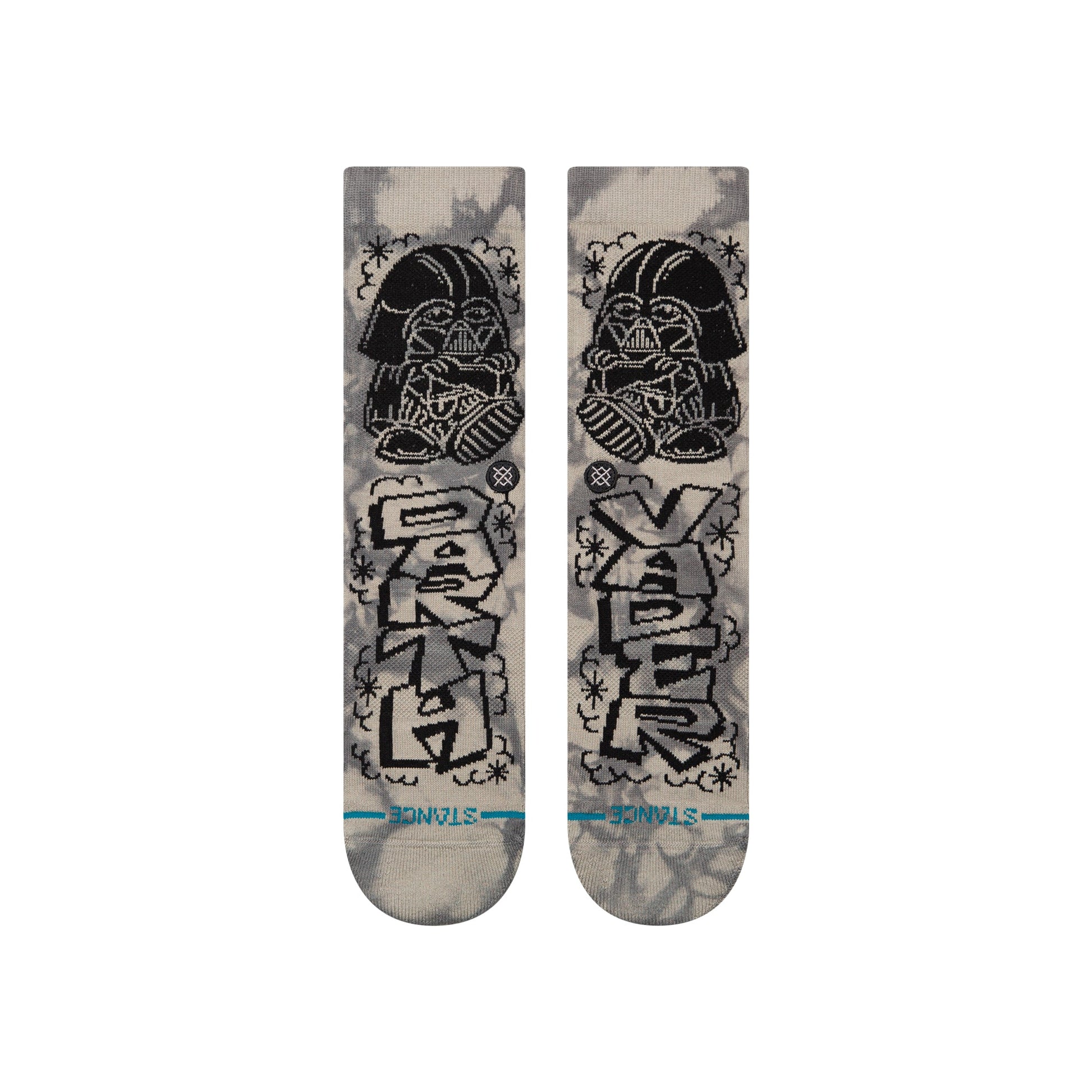 Stance Dj Darth Crew Sock Black