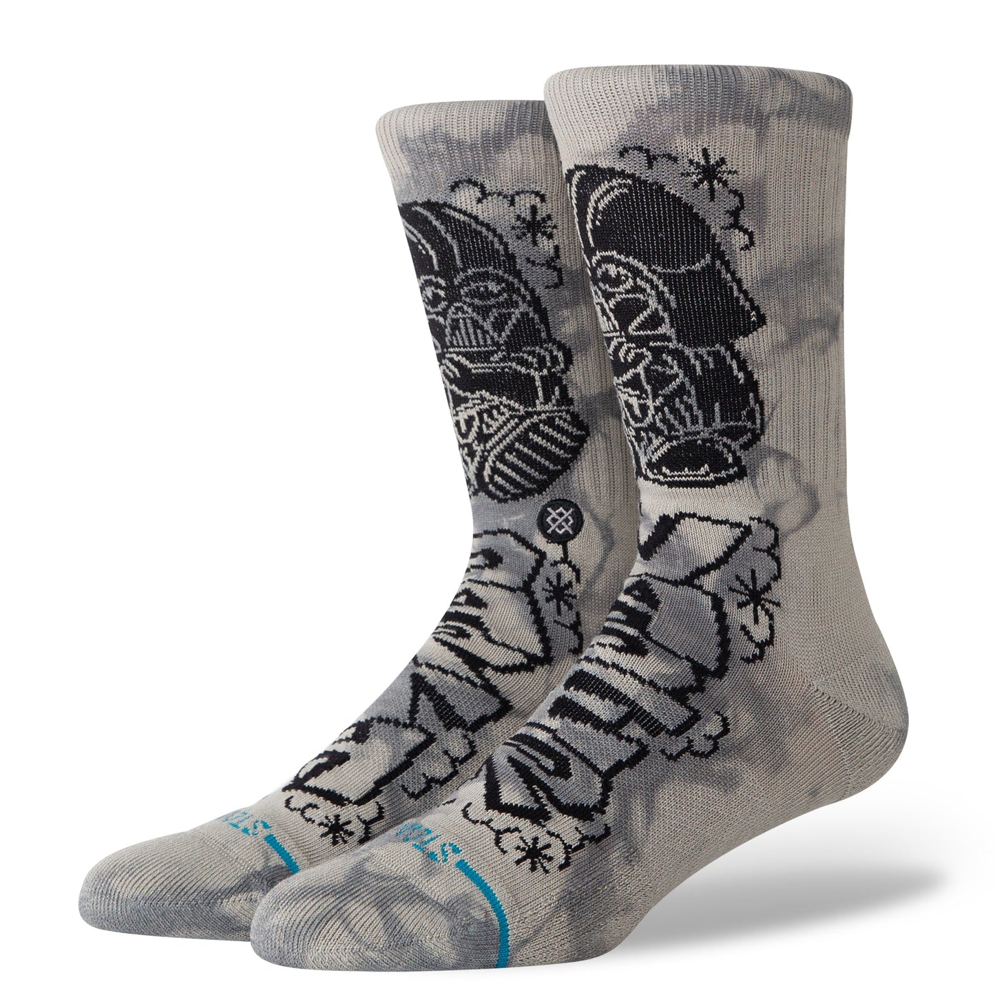 Stance Dj Darth Crew Sock Black