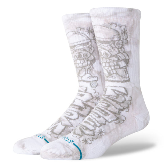 Stance Dj Trooper Crew Sock White