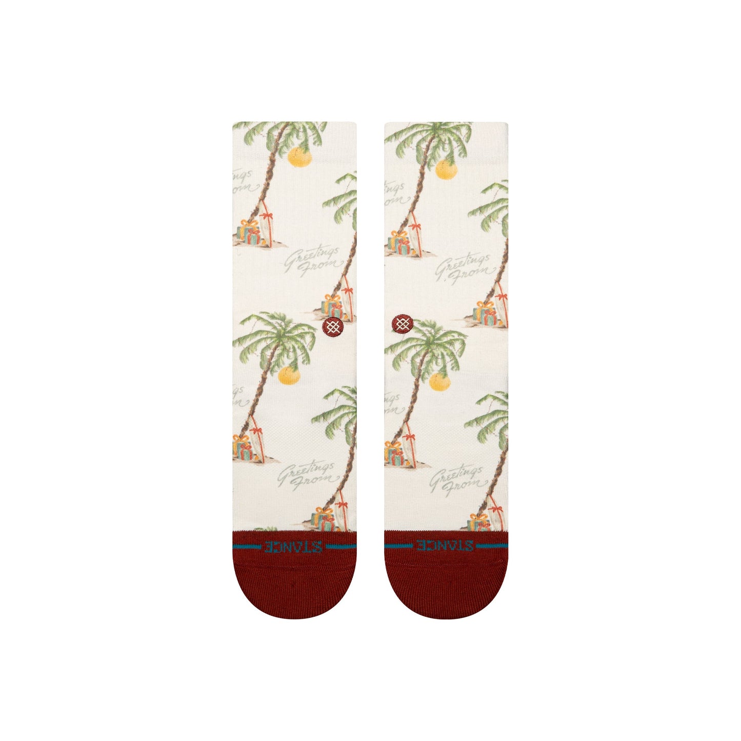 Stance Greetings From Crew Sock Canvas