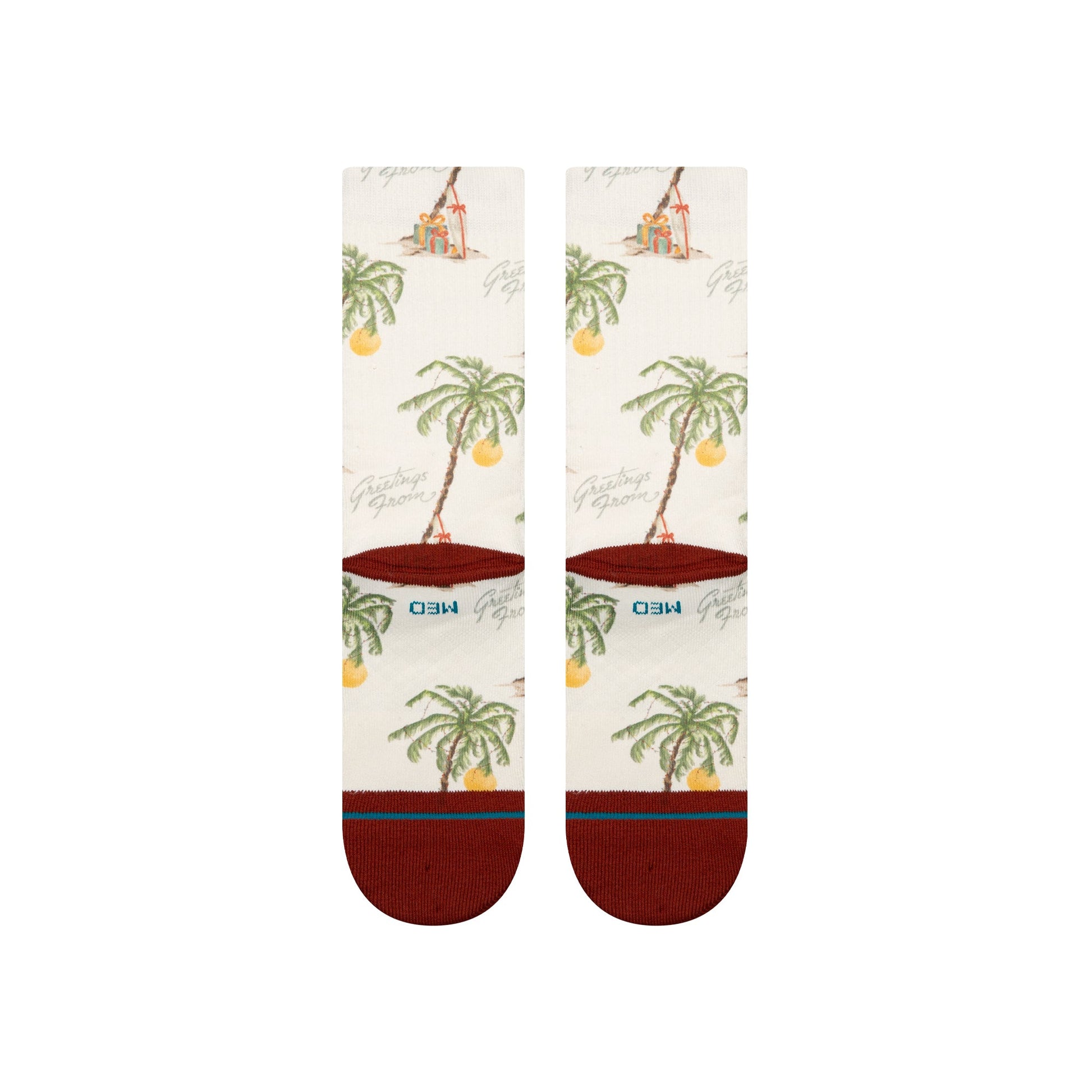 Stance Greetings From Crew Sock Canvas