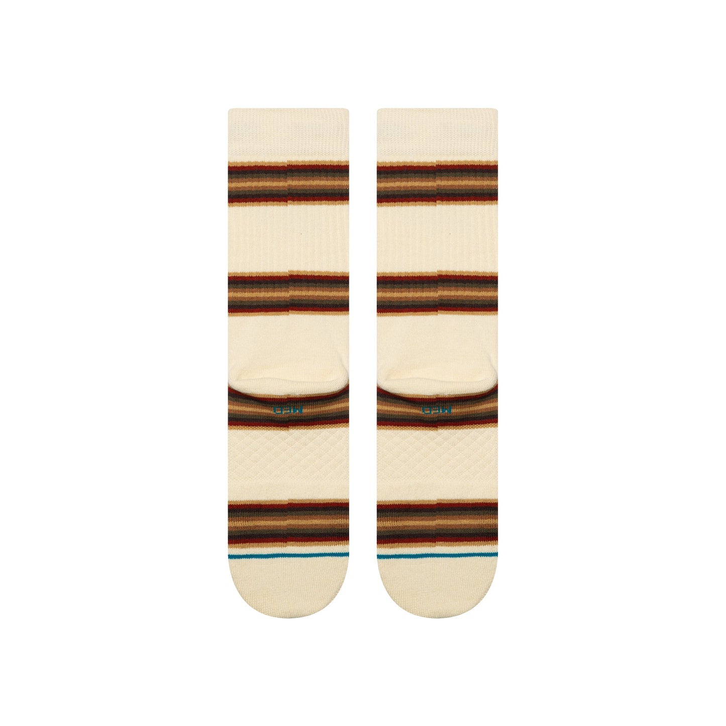 Stance Hill Top Crew Sock Canvas