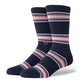 Stance Hill Top Crew Sock Navy