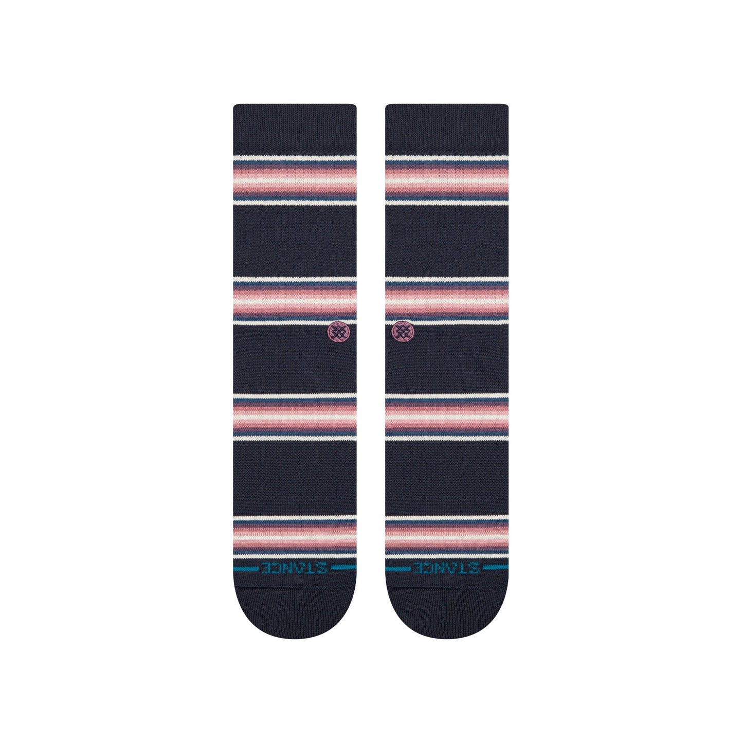 Stance Hill Top Crew Sock Navy