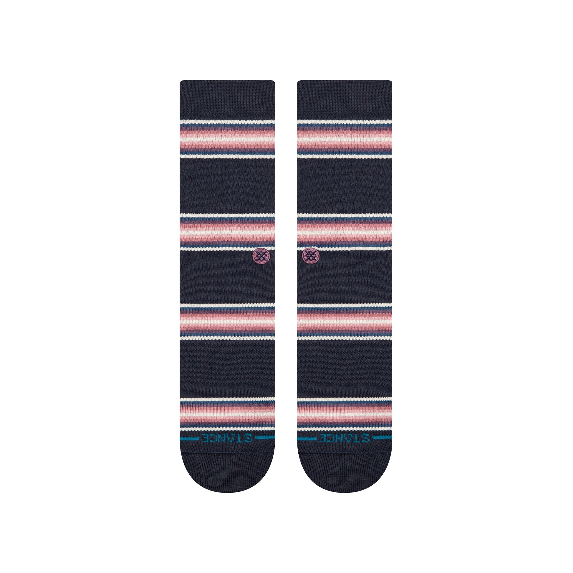 Stance Hill Top Crew Sock Navy