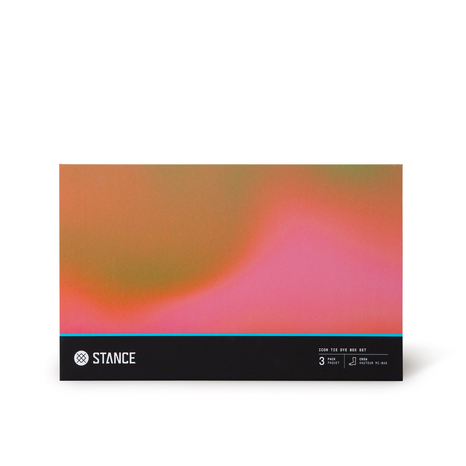 Stance Icon Dye Out Crew Box Set Sock Canvas