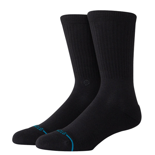 Stance Icon Organic Crew Sock Black