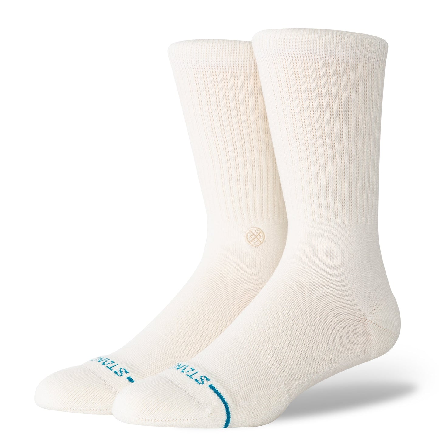 Stance Icon Organic Crew Sock Canvas