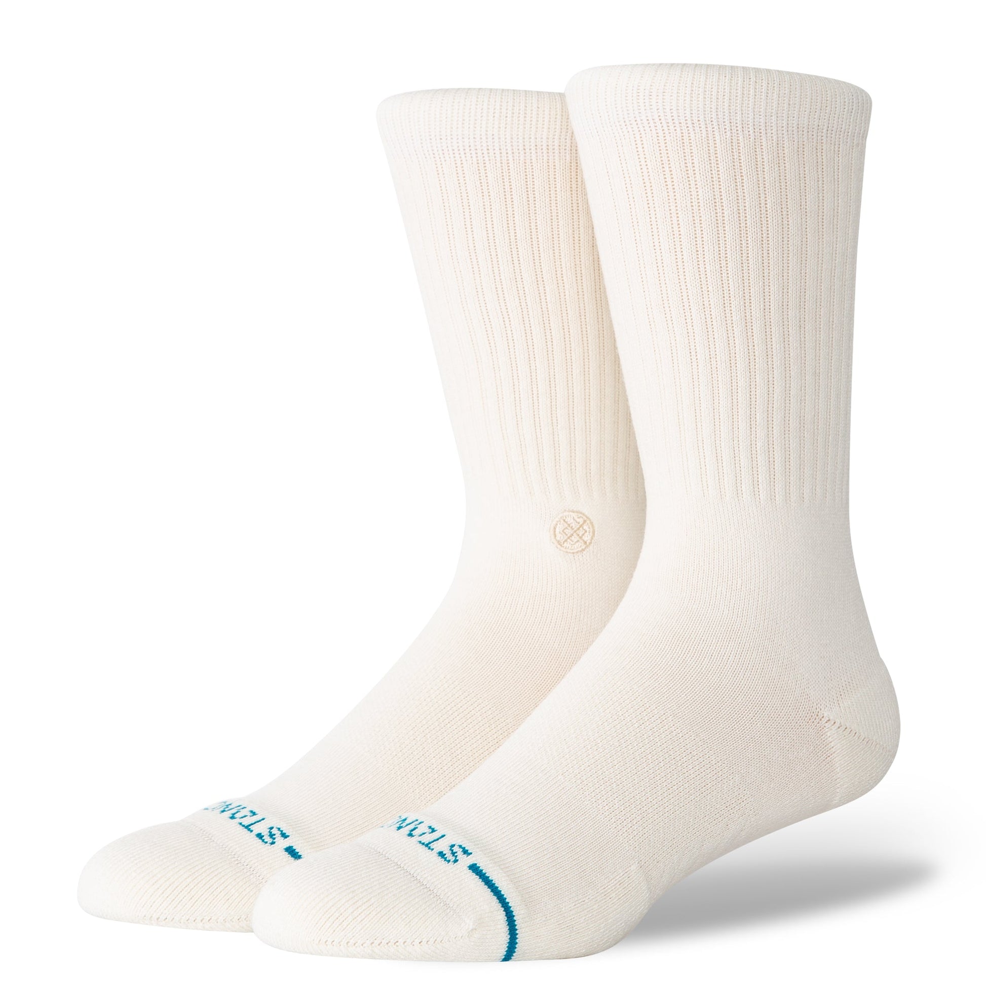 Stance Icon Organic Crew Sock Canvas