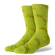 Stance Icon Dye Crew Sock Green