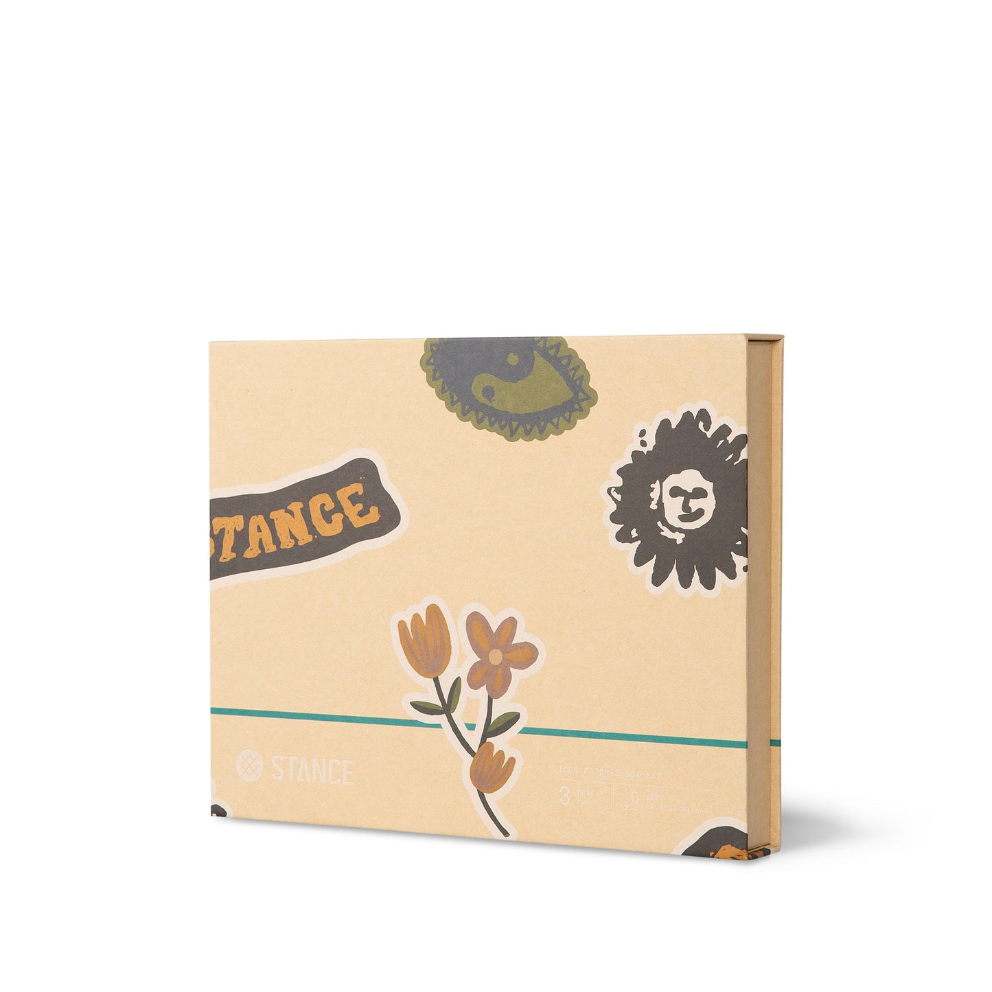 Stance Icon Patches Box Set Sock Dark Royal