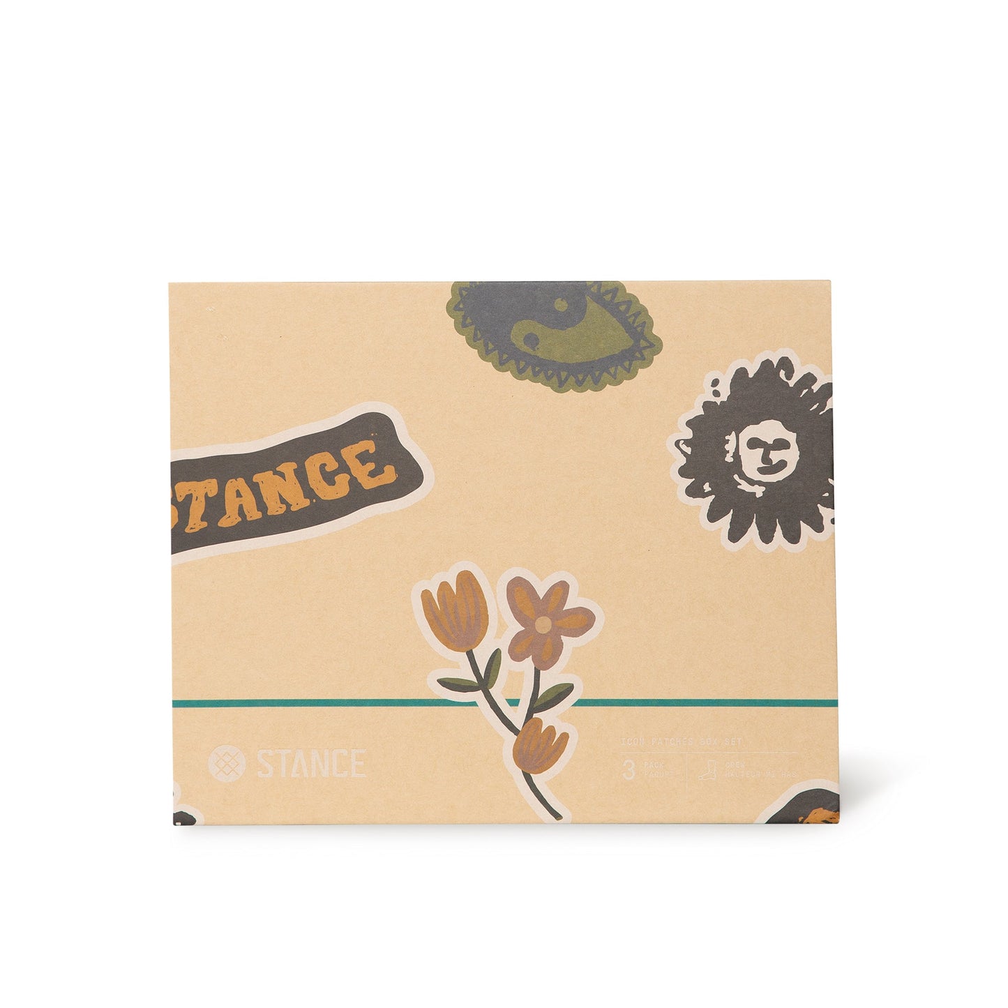Stance Icon Patches Box Set Sock Dark Royal