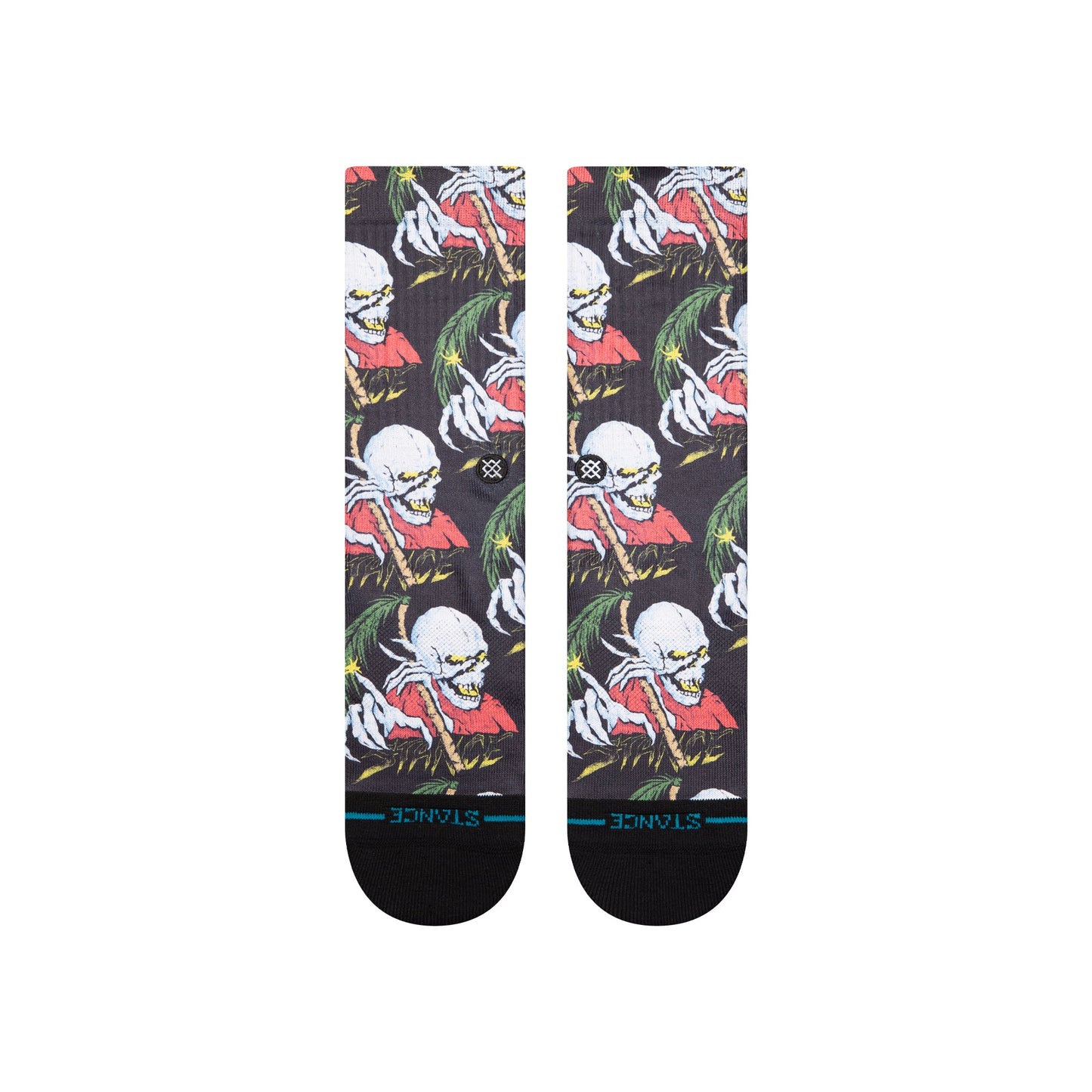 Stance Palm Slayer Crew Sock Black