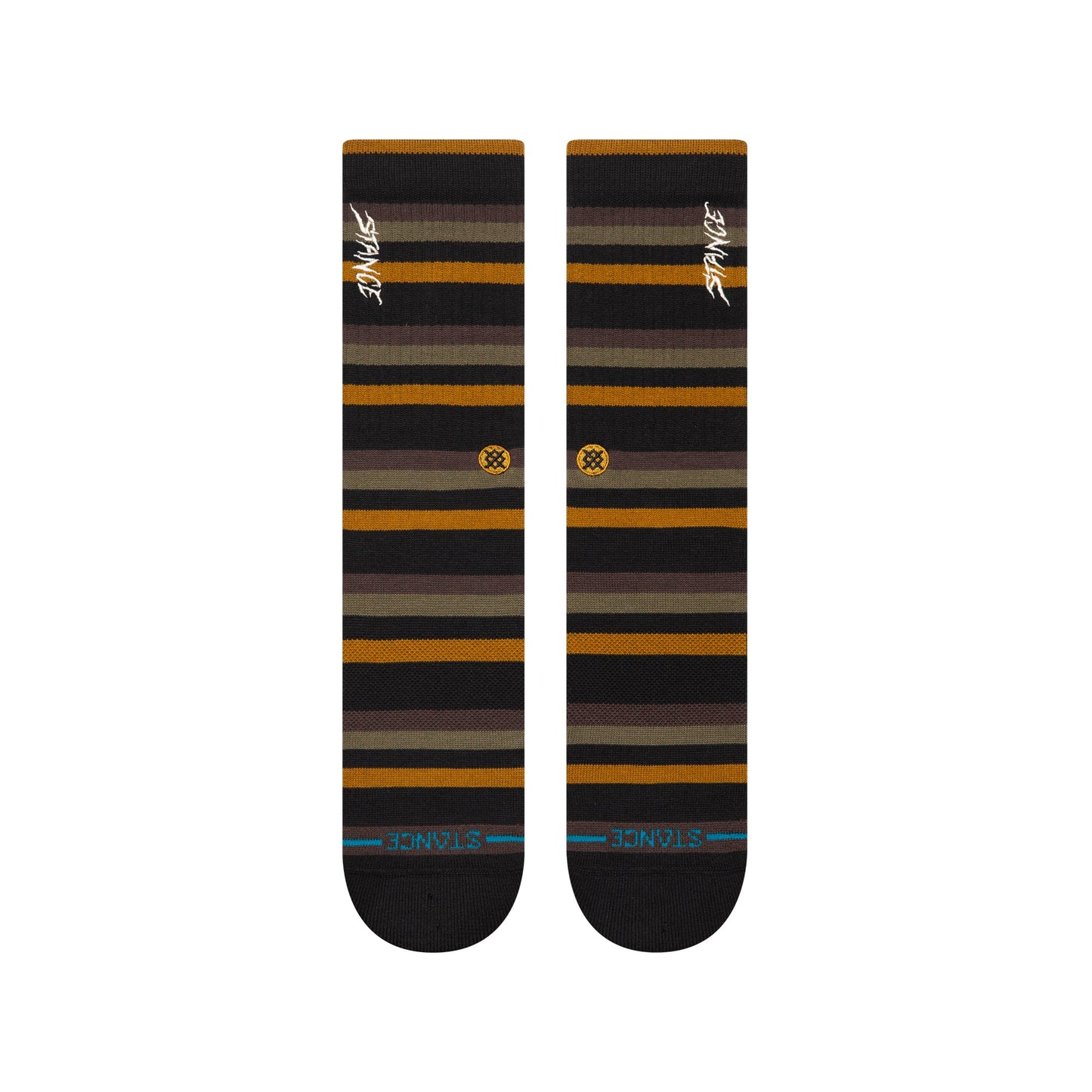 Stance Slipping Crew Sock Black