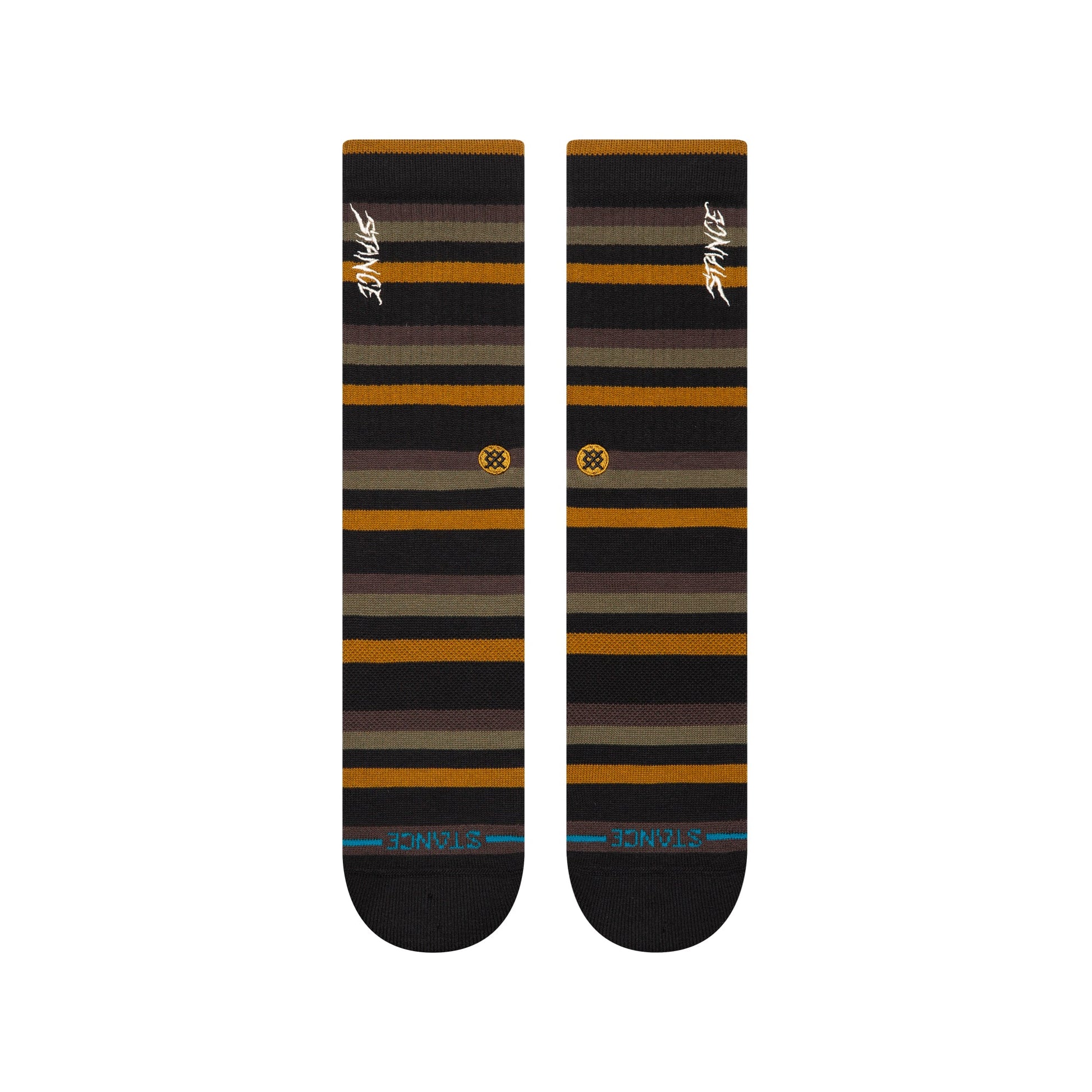 Stance Slipping Crew Sock Black
