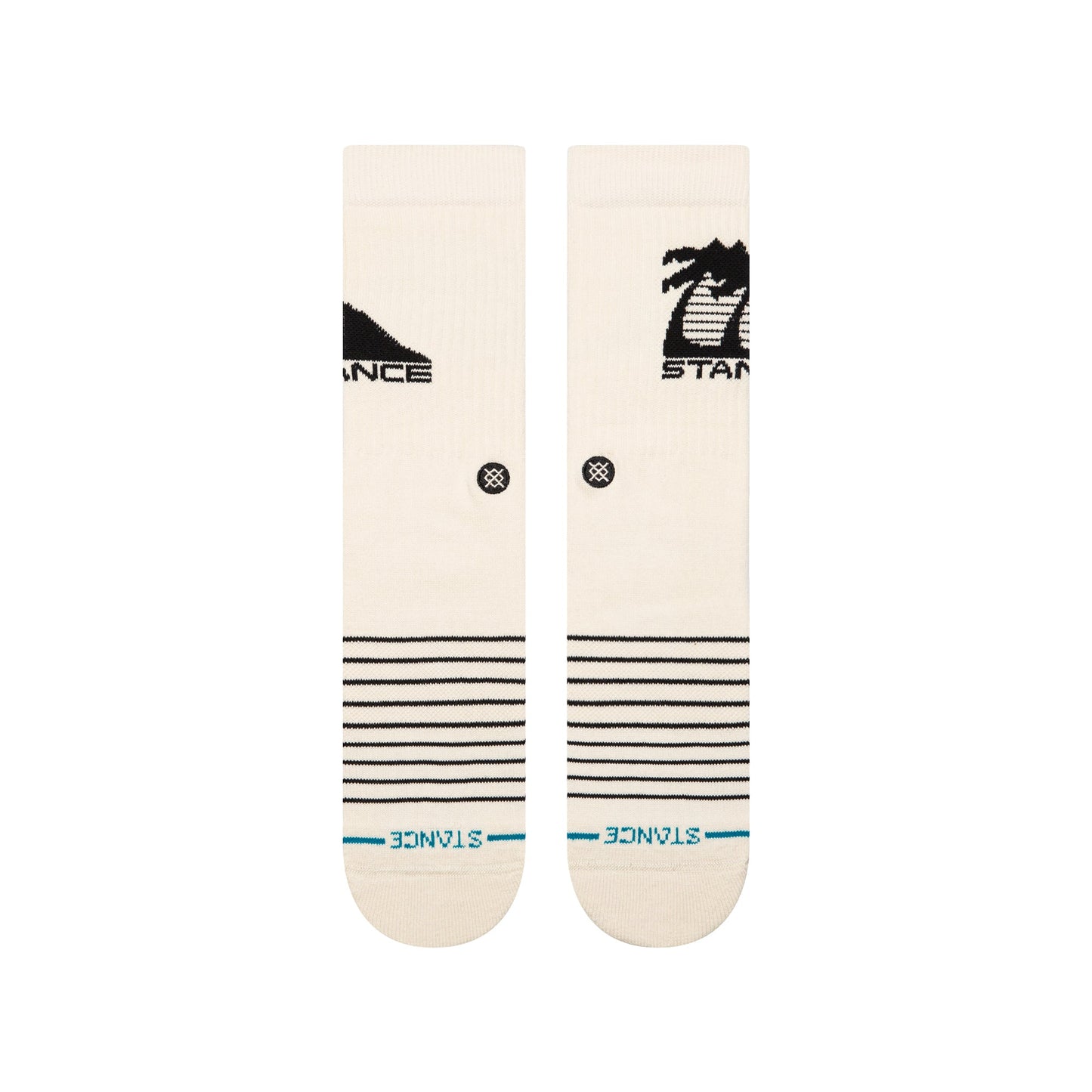 Stance Street Sign Crew Sock Canvas