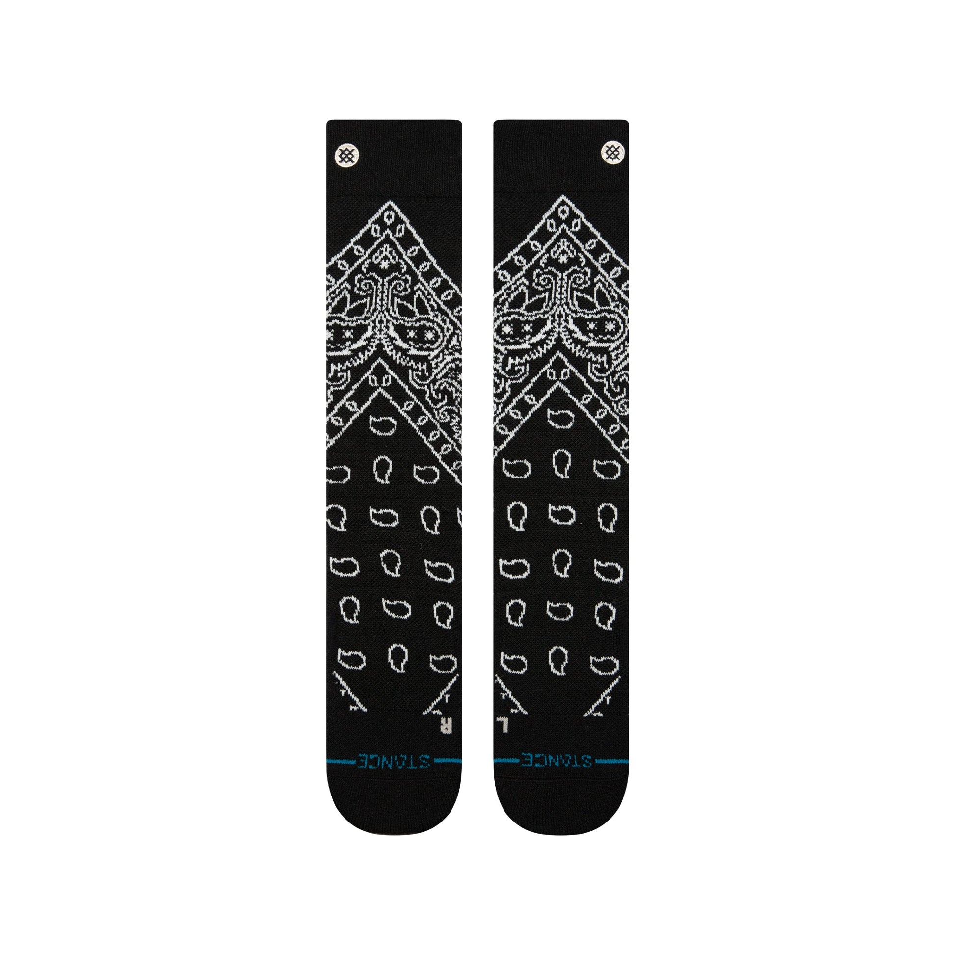 Stance Barrio Mid Wool Snow Sock Black