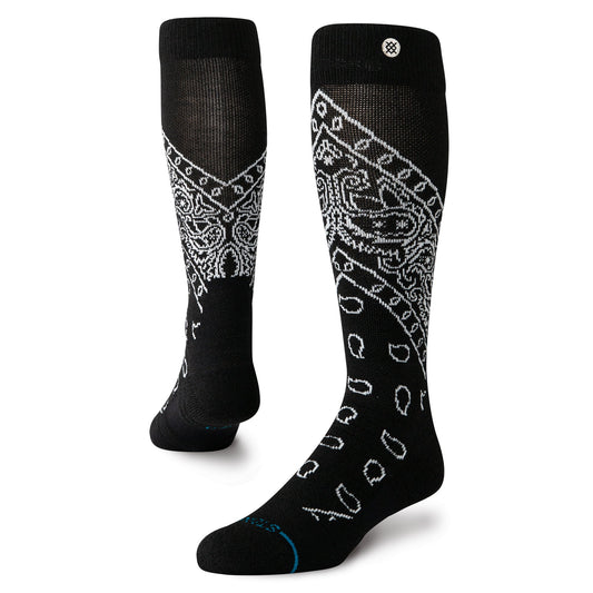 Stance Barrio Mid Wool Snow Sock Black