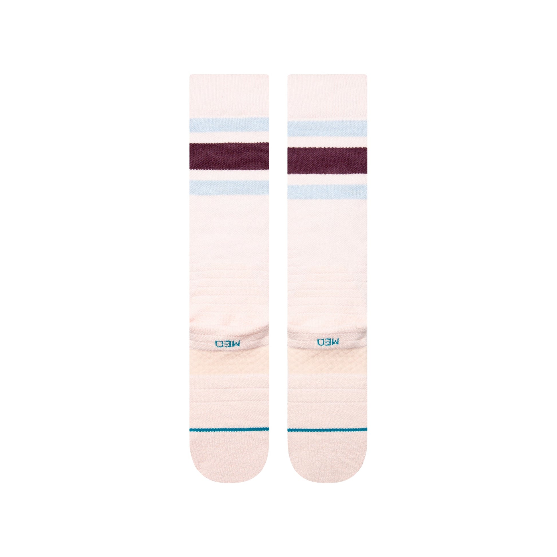 Stance Boyd Mid Wool Snow Sock Pink Fade