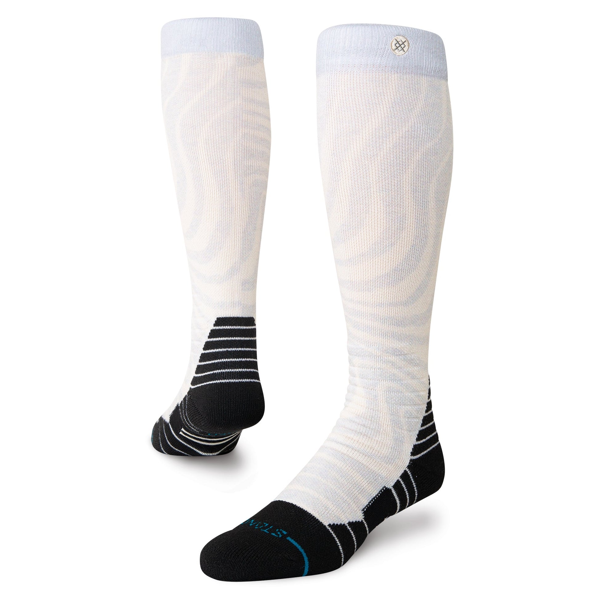 Stance Directions Mid Poly Snow Sock Grey