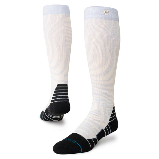 Stance Directions Mid Poly Snow Sock Grey