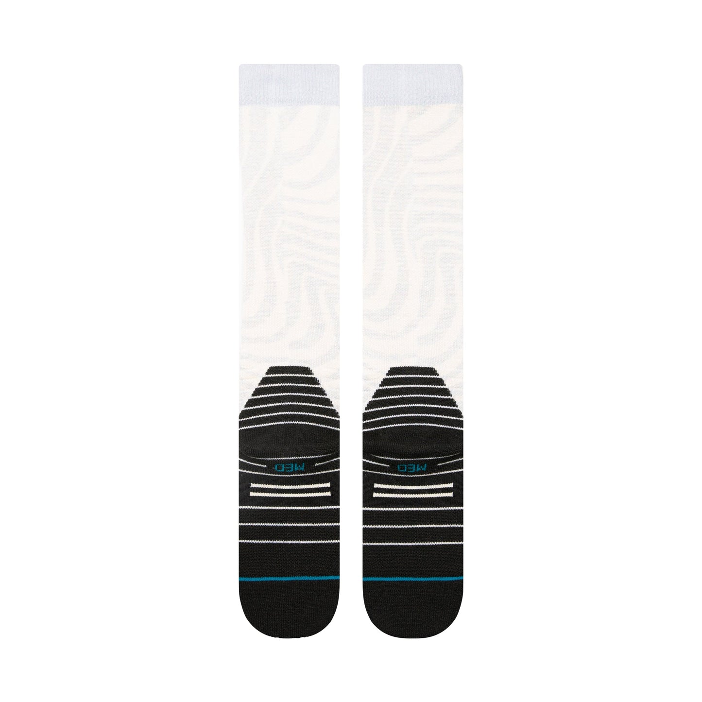 Stance Directions Mid Poly Snow Sock Grey