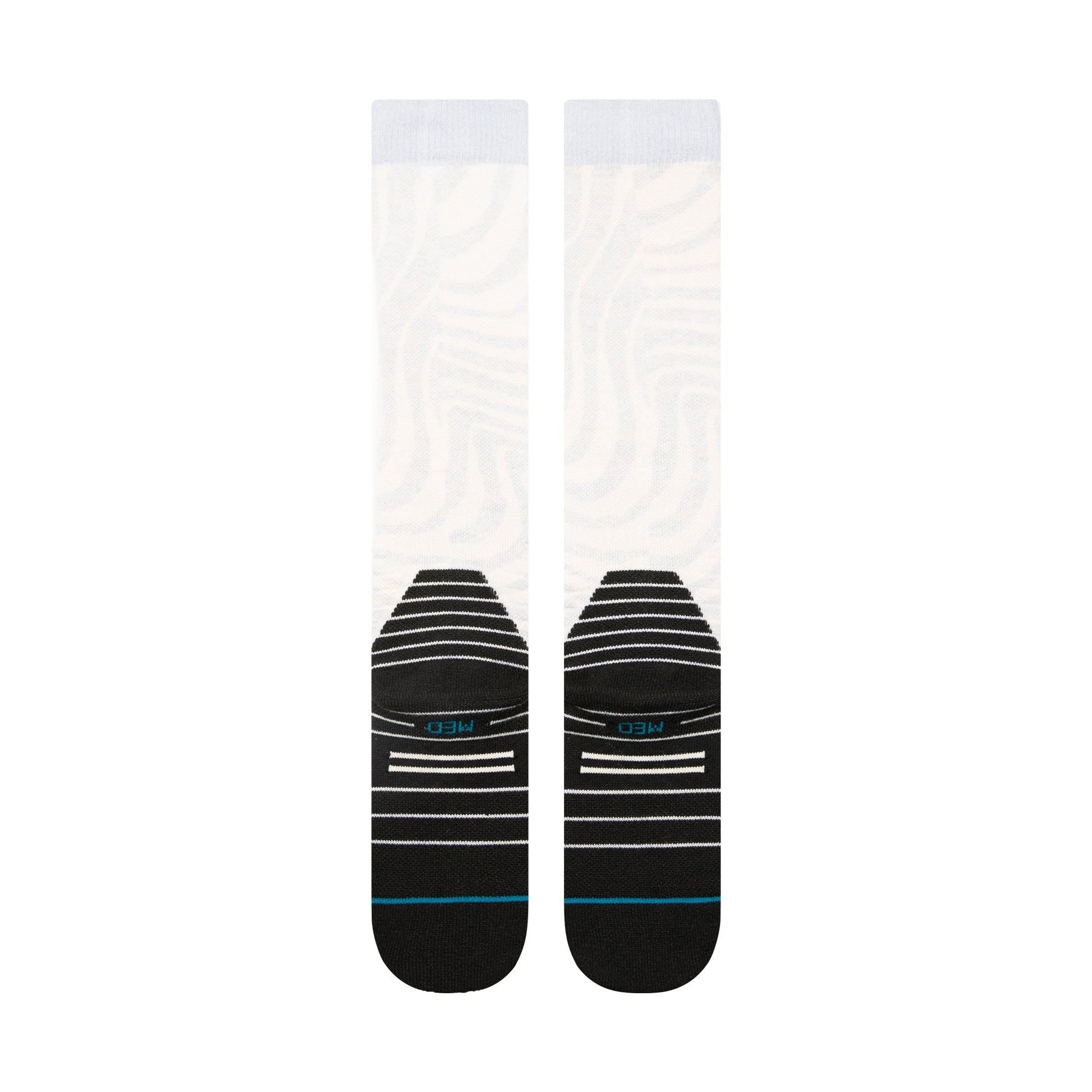 Stance Directions Mid Poly Snow Sock Grey
