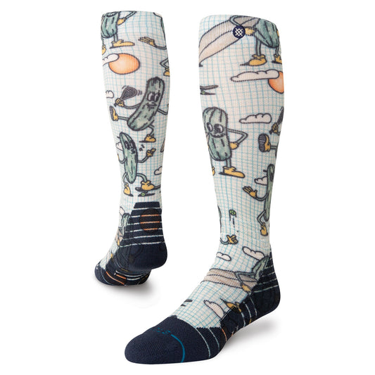 Stance Feeling Pickled Mid Poly Snow Sock Multi