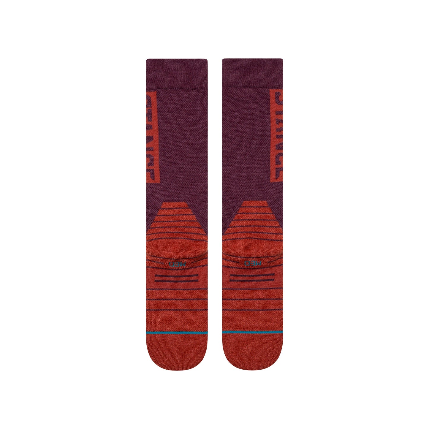 Stance Og Mid Wool Snow Sock Wine