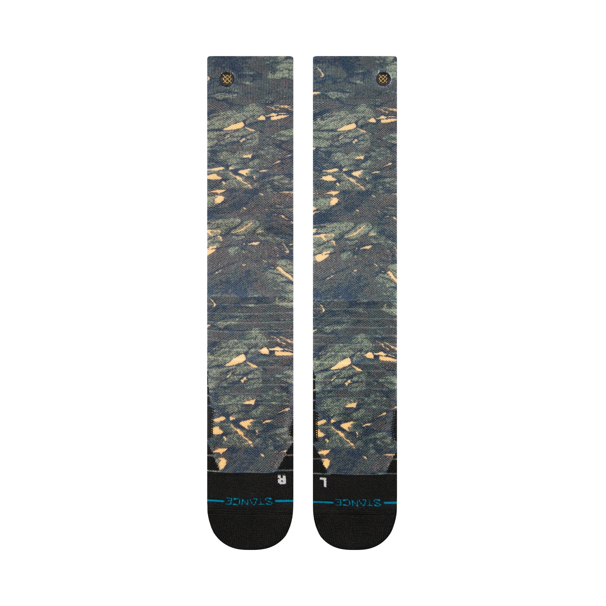 Stance Rompin Mid Poly Snow Sock Camo