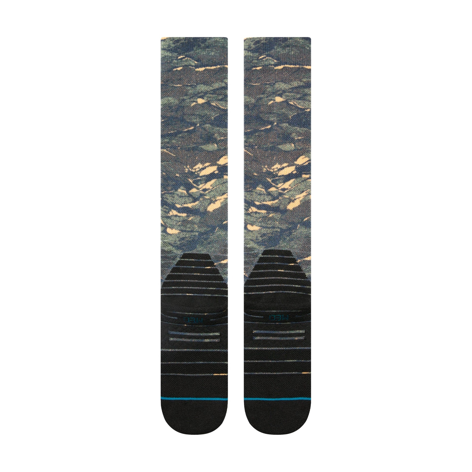 Stance Rompin Mid Poly Snow Sock Camo