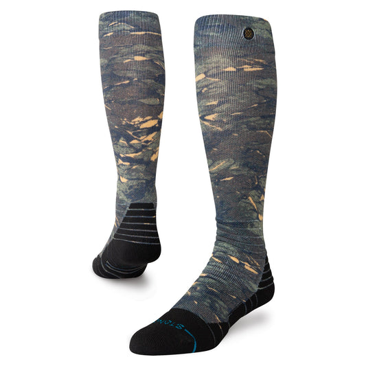 Stance Rompin Mid Poly Snow Sock Camo