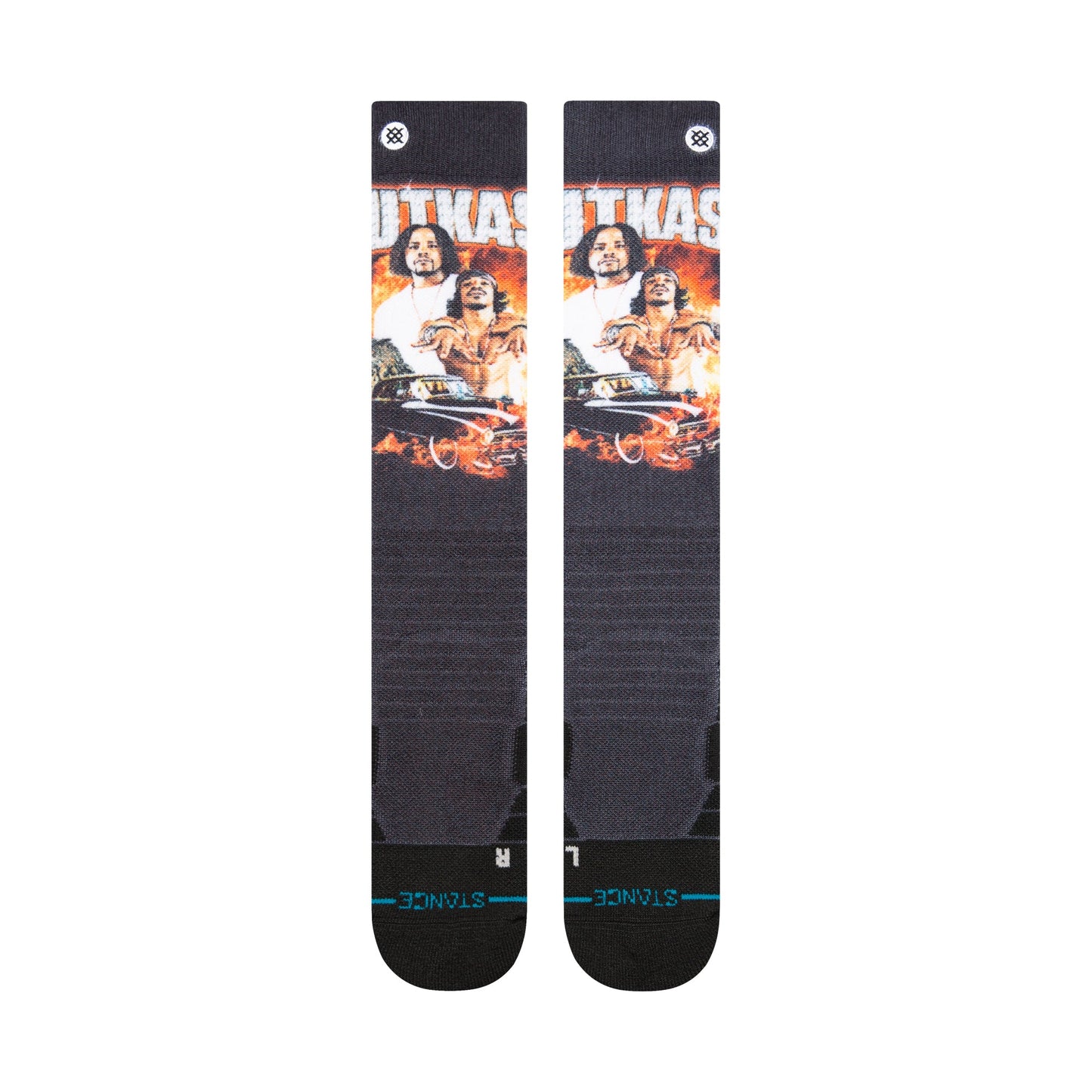 Stance Stankonia Mid Poly Snow Sock Multi