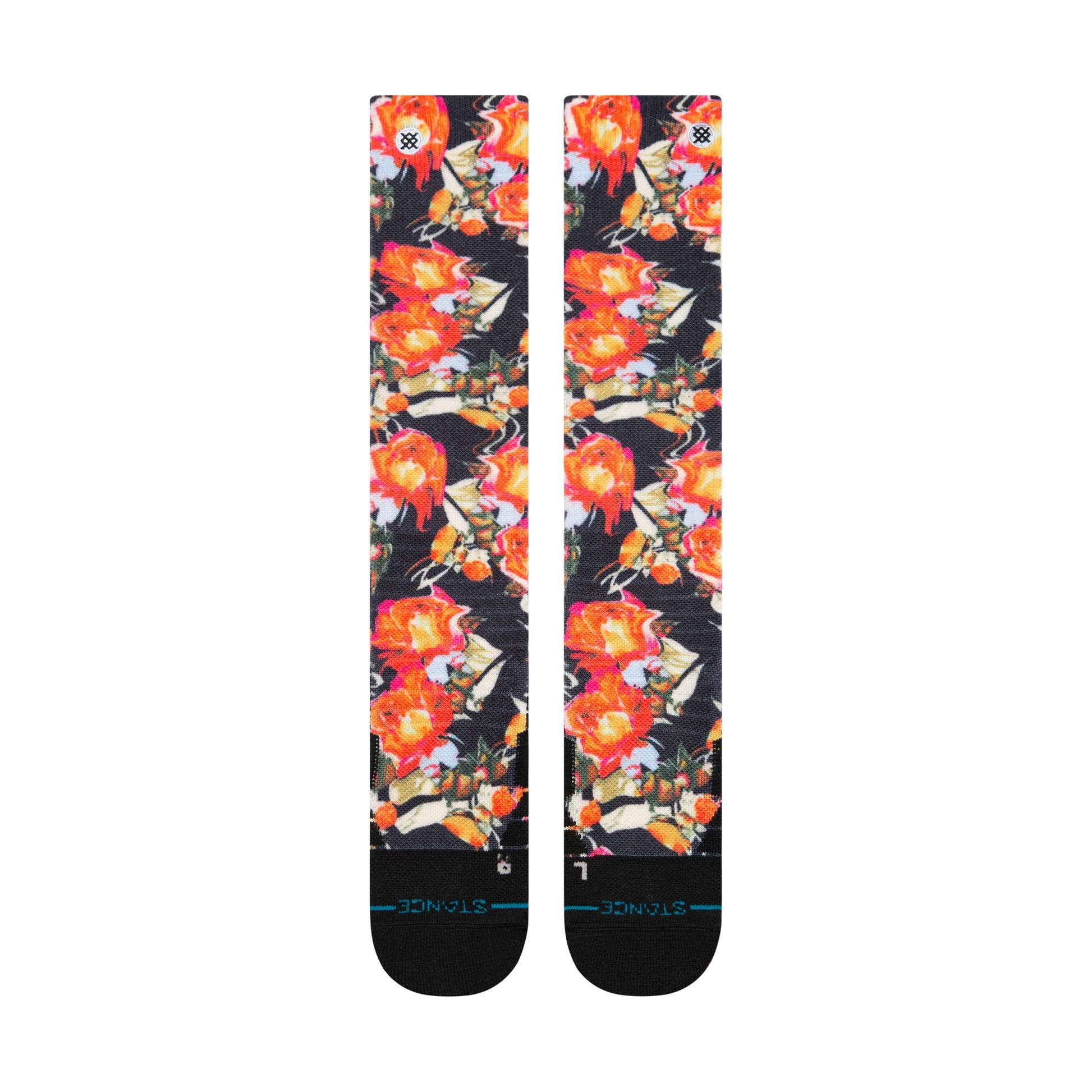 Stance Torque Mid Poly Snow Sock Black