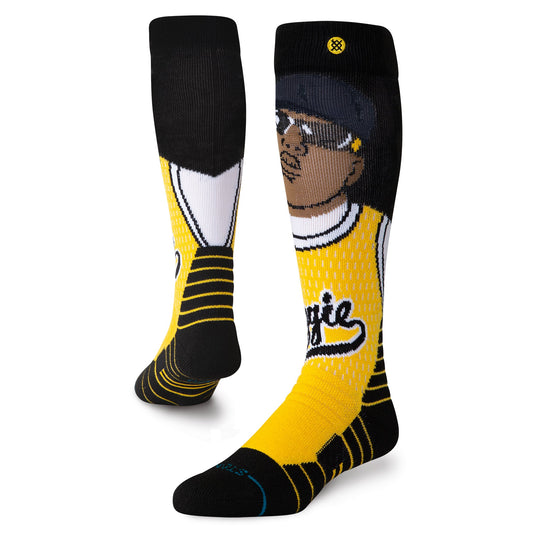 Stance Juicy Poly Over The Calf Snow Sock Yellow