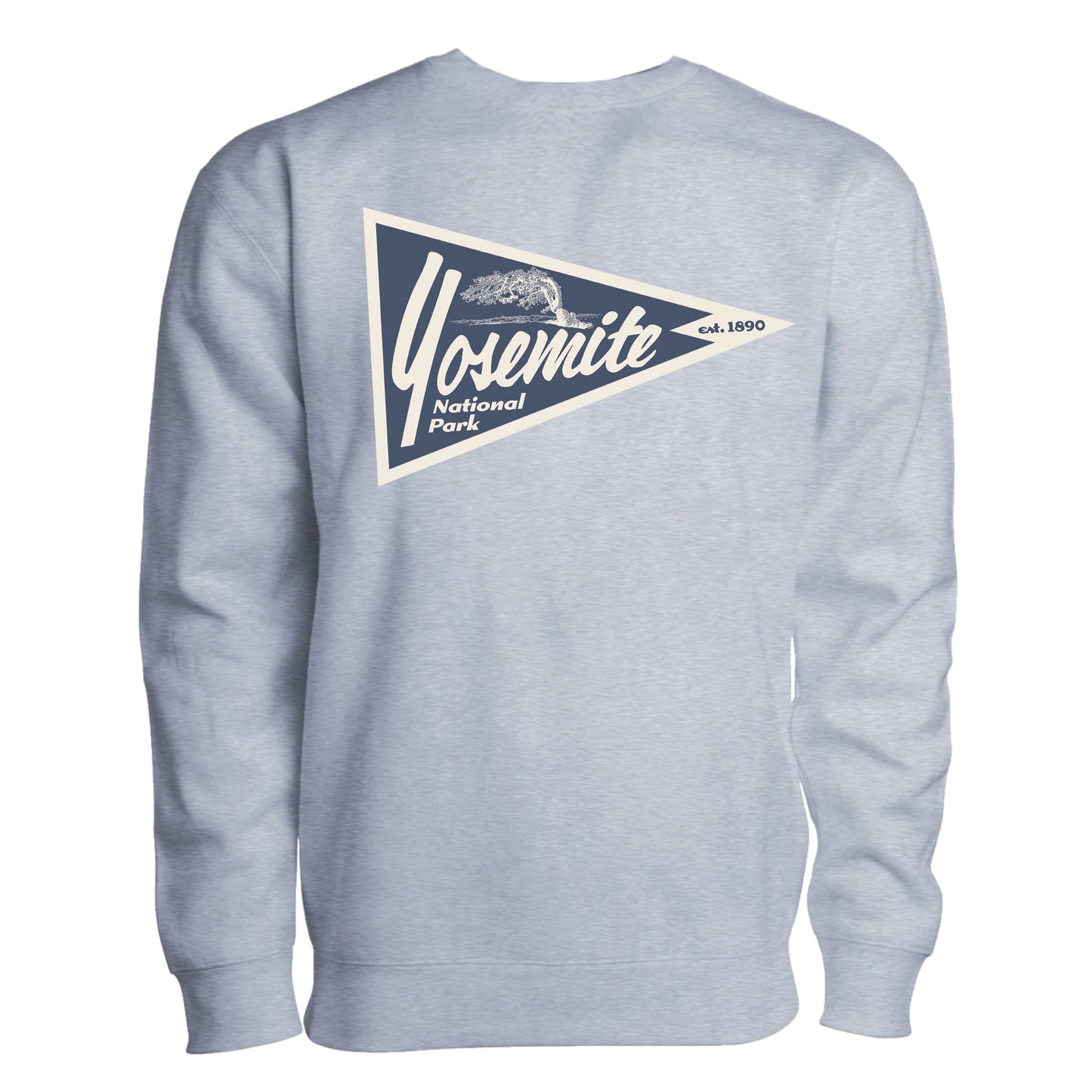 Stance National Parks Crewneck Heather Grey