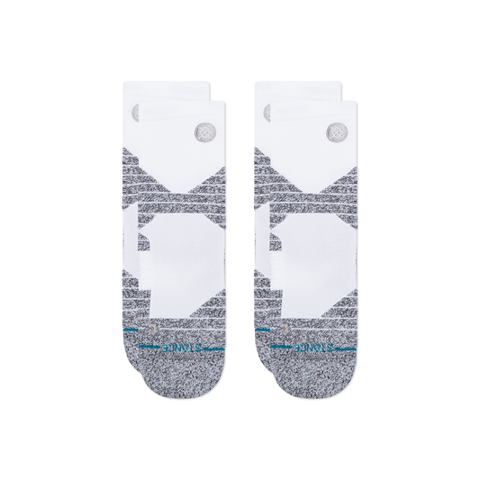 Stance Icon Sport Quarter Sock 2 Pack White