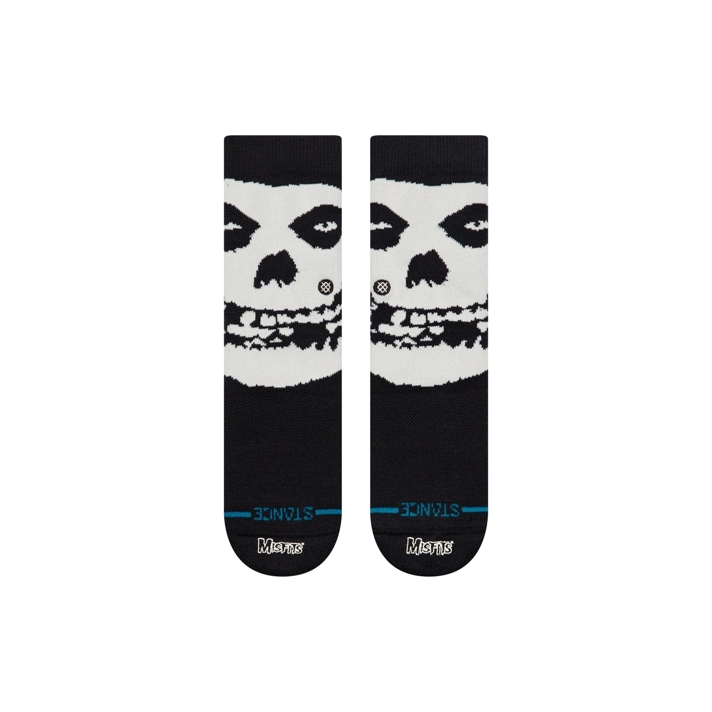 Beware Kids Crew Sock Black