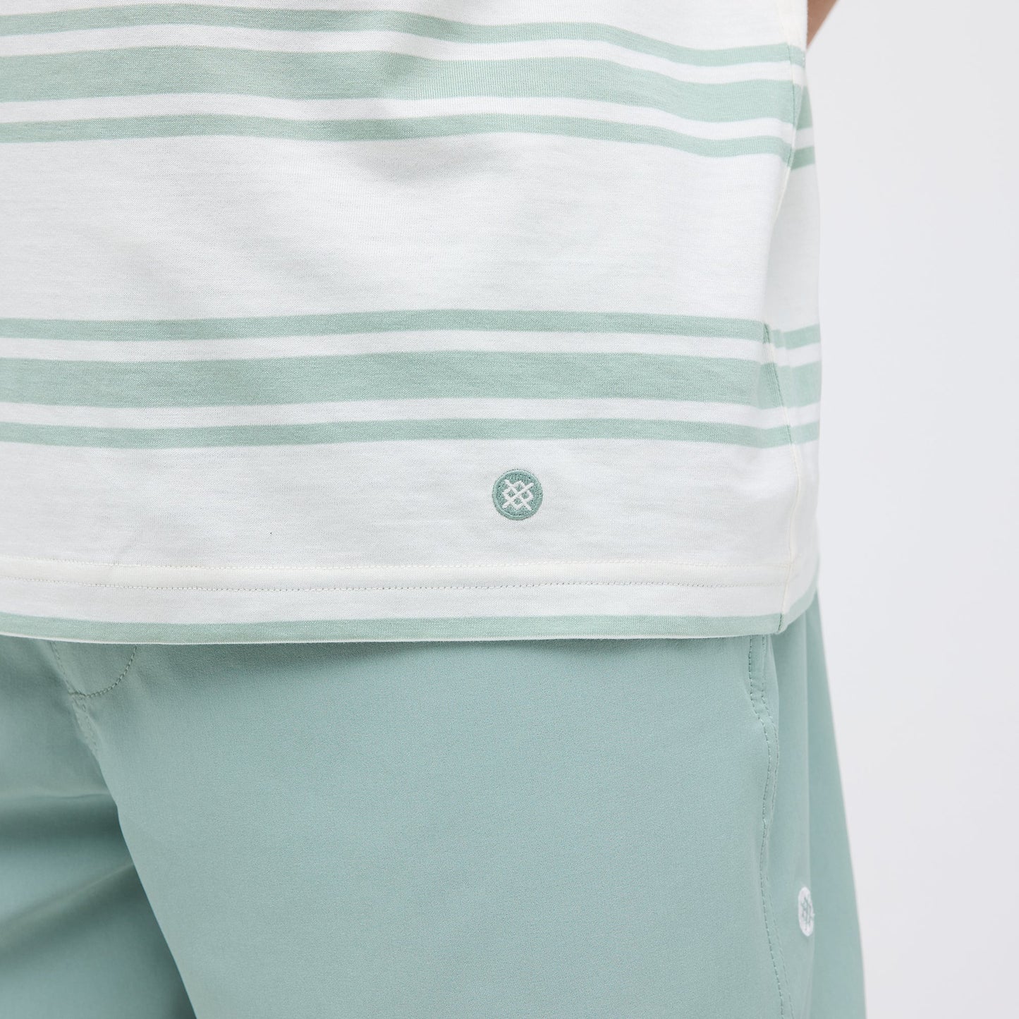 Stance Premiere Tee Sea Green |model