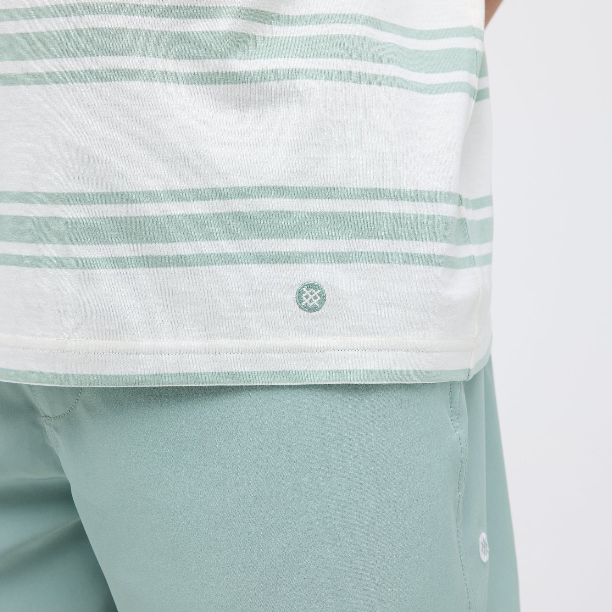 Stance Premiere Tee Sea Green |model