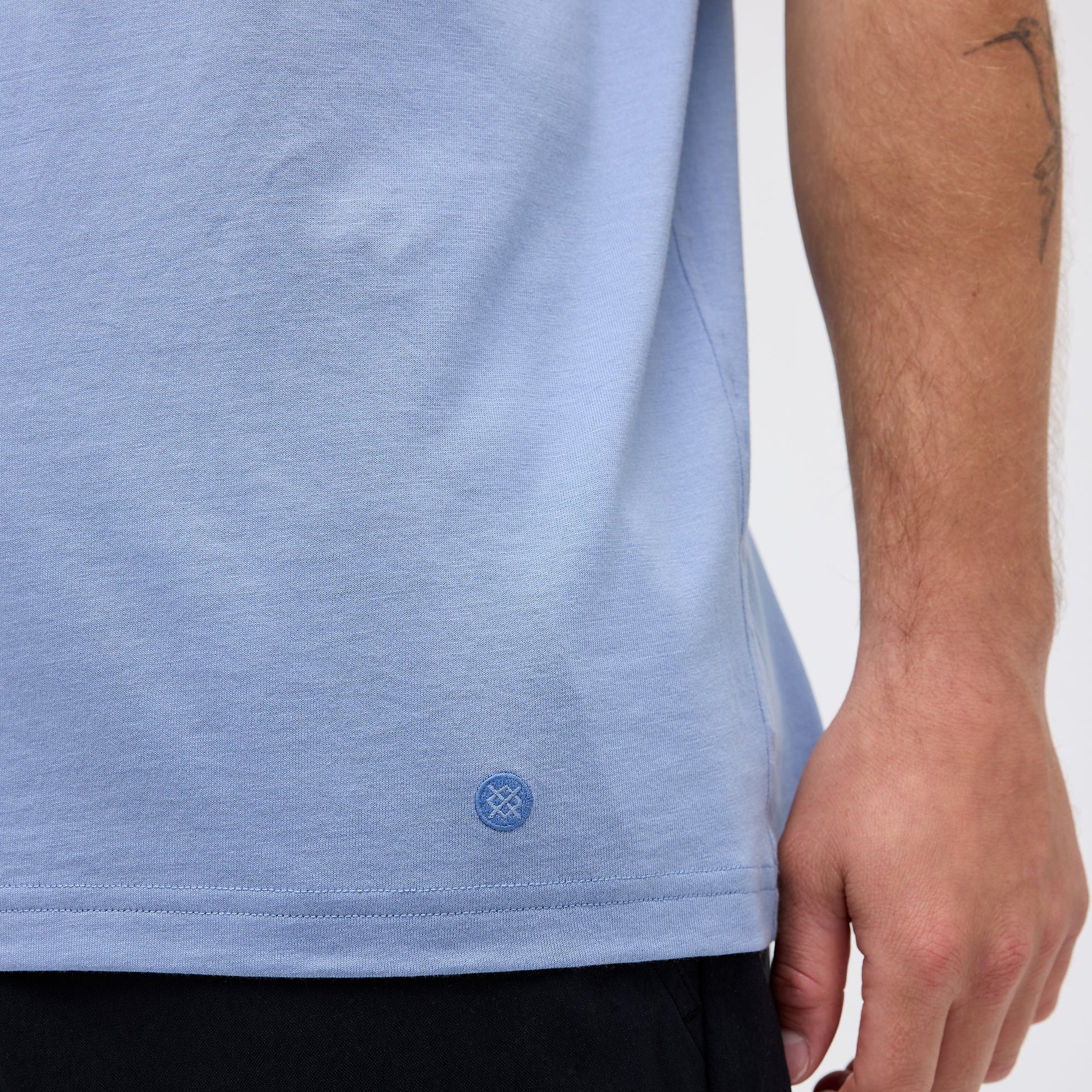 Stance Premiere Tee Stone Blue |model