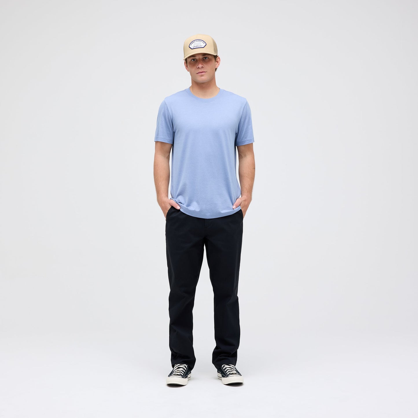 Stance Premiere Tee Stone Blue |model